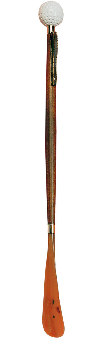 Calzador pelota de golf, palo madera de haya. Longitud 55 cm
