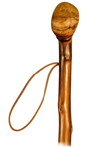 Bastón raíz de castaño flameada. 1 m.