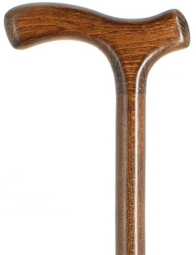 Bastón / Muletilla clásica madera de haya para uso diario. Contera de goma.