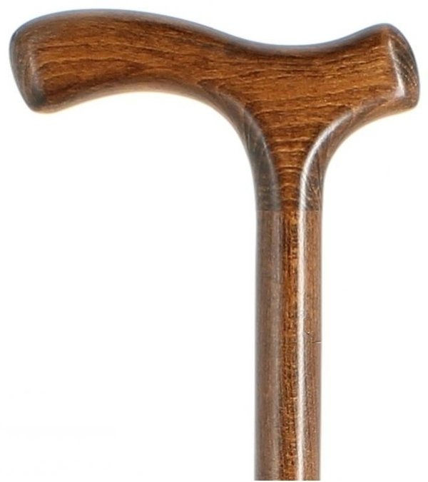 Bastón / Muletilla clásica madera de haya para uso diario. Contera de goma.