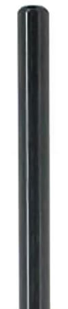 Bastón de combate resistente color negro. Longitud media 95 cm. Diámetro debajo del mango 18.5 mm.