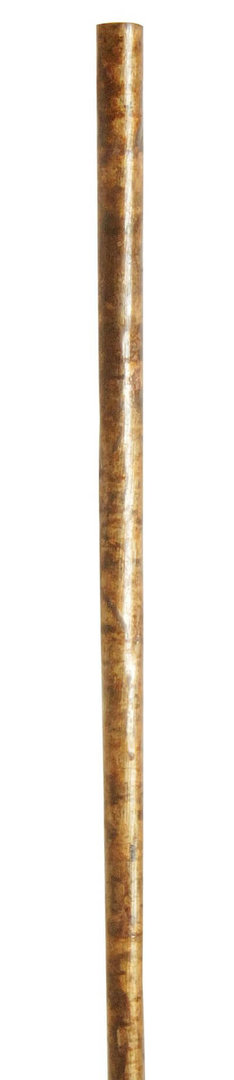 Palo largo madera de avellano con contera de metal. Longitud aprox.: 1,35 m.