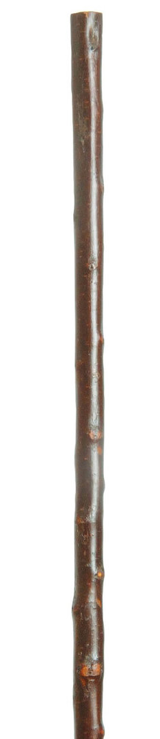 Palo madera de endrino con contera de metal. Longitud aprox.: 92 cm.